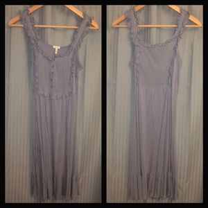 Ruffle Tank Top Dress